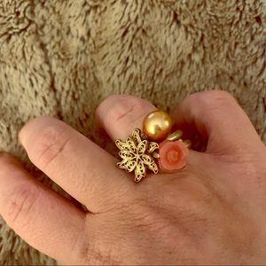 Three piece ring set